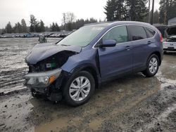 Salvage cars for sale at Graham, WA auction: 2013 Honda CR-V EXL