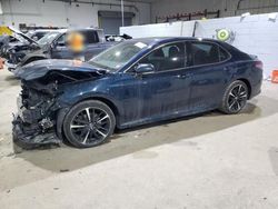 Salvage cars for sale at auction: 2018 Toyota Camry XSE