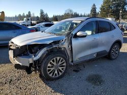 Salvage cars for sale at Graham, WA auction: 2020 Ford Escape Titanium