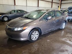 2012 Honda Civic LX en venta en Pennsburg, PA