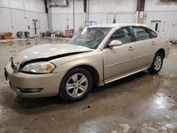 Salvage cars for sale at auction: 2012 Chevrolet Impala LS