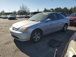 2003 Honda Civic EX en venta en San Martin, CA