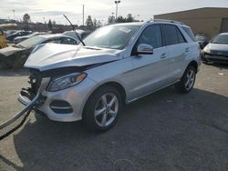 Mercedes-Benz gle-Class salvage cars for sale: 2016 Mercedes-Benz GLE 350