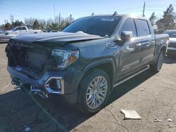 Salvage cars for sale at Denver, CO auction: 2019 GMC Sierra K1500 Denali