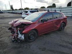 Carros salvage para piezas a la venta en subasta: 2022 Subaru Impreza