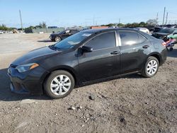 2015 Toyota Corolla L en venta en Homestead, FL