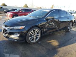 Salvage cars for sale at Littleton, CO auction: 2019 Chevrolet Malibu Premier