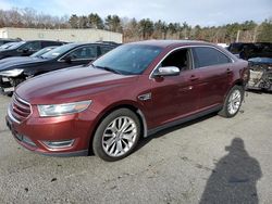 Salvage cars for sale at Exeter, RI auction: 2015 Ford Taurus Limited