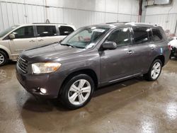 2010 Toyota Highlander Limited en venta en Franklin, WI