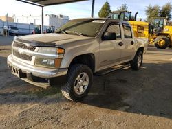 Chevrolet salvage cars for sale: 2005 Chevrolet Colorado