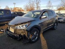 Salvage cars for sale from Copart New Britain, CT: 2017 Hyundai Santa FE Sport