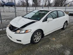 Honda salvage cars for sale: 2009 Honda Civic LX