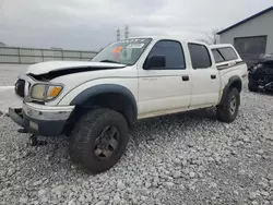 Salvage cars for sale at Barberton, OH auction: 2002 Toyota Tacoma Double Cab