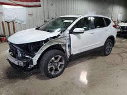 Salvage cars for sale at Franklin, WI auction: 2019 Honda CR-V EX