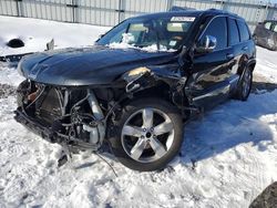 Salvage SUVs for sale at auction: 2012 Jeep Grand Cherokee Overland