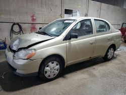 Toyota Echo salvage cars for sale: 2001 Toyota Echo