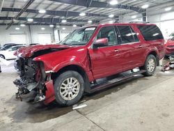 Salvage cars for sale at Ham Lake, MN auction: 2013 Ford Expedition EL Limited