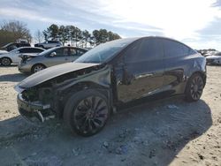 Salvage cars for sale at Loganville, GA auction: 2023 Tesla Model Y