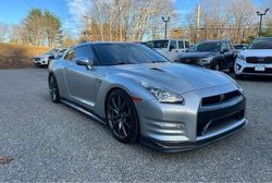 Salvage cars for sale at North Billerica, MA auction: 2013 Nissan GT-R Premium