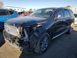 Salvage cars for sale at Albuquerque, NM auction: 2017 Dodge Durango SXT