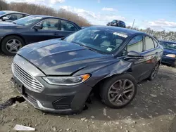 Salvage cars for sale at Windsor, NJ auction: 2020 Ford Fusion SEL