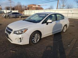 Salvage cars for sale at New Britain, CT auction: 2014 Subaru Impreza Premium