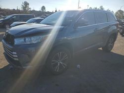 Salvage cars for sale at Gaston, SC auction: 2017 Toyota Highlander LE