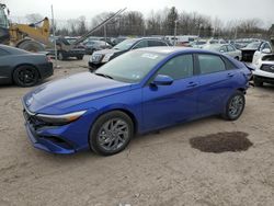 Salvage cars for sale from Copart Chalfont, PA: 2024 Hyundai Elantra SEL