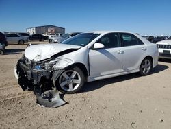 Salvage cars for sale at Amarillo, TX auction: 2014 Toyota Camry L