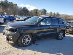 Salvage cars for sale at Mendon, MA auction: 2015 Jeep Grand Cherokee Limited