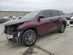 Salvage cars for sale at Wilmer, TX auction: 2019 Toyota Highlander SE