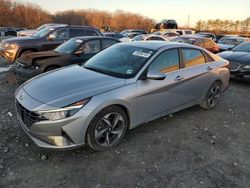 Salvage cars for sale at Windsor, NJ auction: 2021 Hyundai Elantra SEL