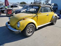 Salvage cars for sale at Sacramento, CA auction: 1979 Volkswagen Super Beet