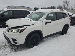 Salvage cars for sale at Wayland, MI auction: 2020 Subaru Forester Limited