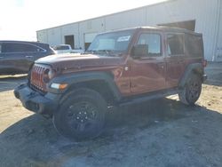 Salvage cars for sale at Jacksonville, FL auction: 2021 Jeep Wrangler Unlimited Sport