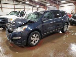 Salvage cars for sale at Lansing, MI auction: 2016 Chevrolet Traverse LT