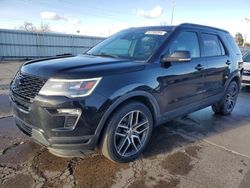 Salvage SUVs for sale at auction: 2018 Ford Explorer Sport