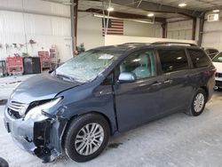 Toyota salvage cars for sale: 2016 Toyota Sienna XLE