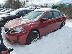 Carros salvage para piezas a la venta en subasta: 2016 Nissan Sentra S