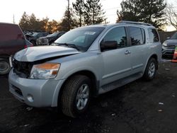 Nissan salvage cars for sale: 2015 Nissan Armada SV