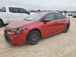 Salvage cars for sale at San Antonio, TX auction: 2020 Toyota Corolla LE