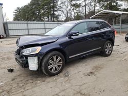 Salvage cars for sale at Austell, GA auction: 2016 Volvo XC60 T5 Platinum