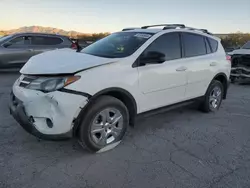 Salvage cars for sale at Las Vegas, NV auction: 2015 Toyota Rav4 LE