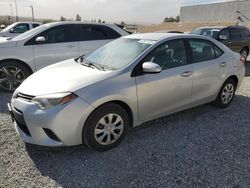 Salvage cars for sale from Copart Mentone, CA: 2016 Toyota Corolla L