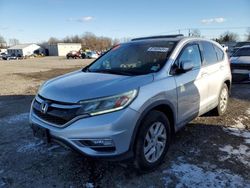 Salvage cars for sale at Hillsborough, NJ auction: 2015 Honda CR-V EX