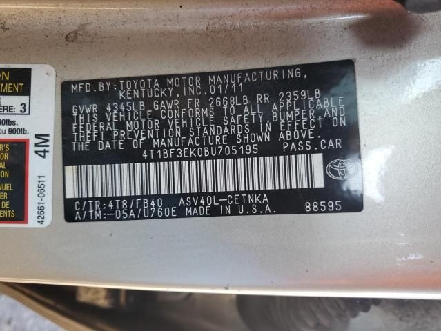 2011 Toyota Camry Base