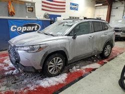 Salvage cars for sale at Angola, NY auction: 2022 Toyota Corolla Cross LE