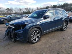 Volkswagen salvage cars for sale: 2022 Volkswagen Atlas SEL