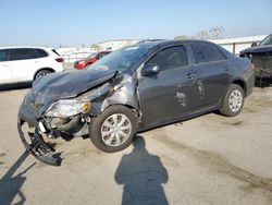 Salvage cars for sale at Bakersfield, CA auction: 2010 Toyota Corolla Base