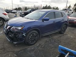 Salvage cars for sale at Denver, CO auction: 2018 Nissan Rogue S